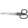 <strong>Westcott®</strong><br />Kleencut Stainless Steel Shears, 8" Long, 3.75" Cut Length, Black Straight Handle