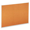 <strong>Universal®</strong><br />Cork Bulletin Board, 48 x 36, Natural Surface, Aluminum Frame