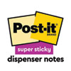 Post-it® Dispenser Notes Super Sticky