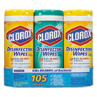 Disinfecting Wipes, 7 x 8, Fresh Scent/Citrus Blend, 35/Canister, 3/Pack CLO30112