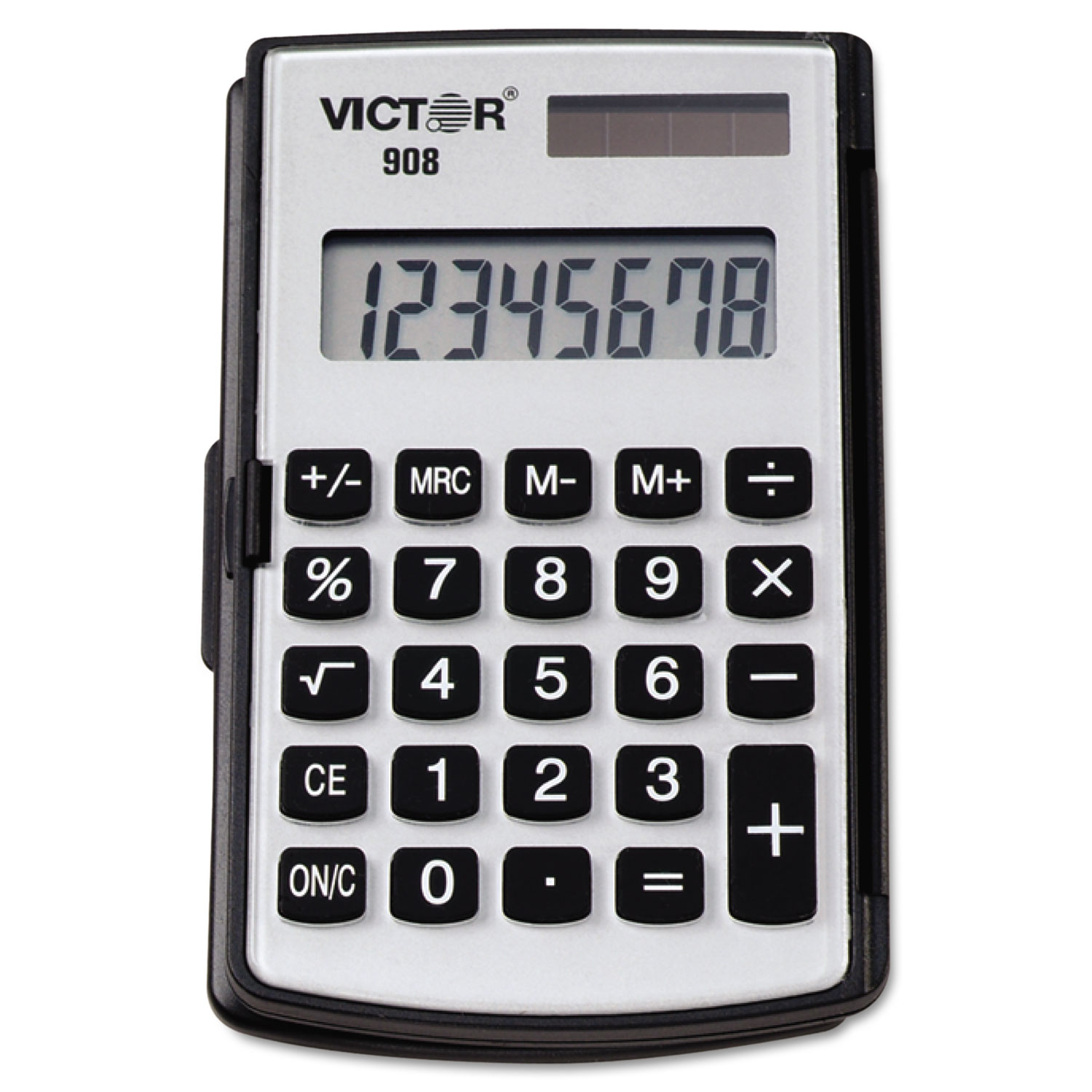  Victor 908 908 Portable Pocket/Handheld Calculator, 8-Digit LCD (VCT908) 