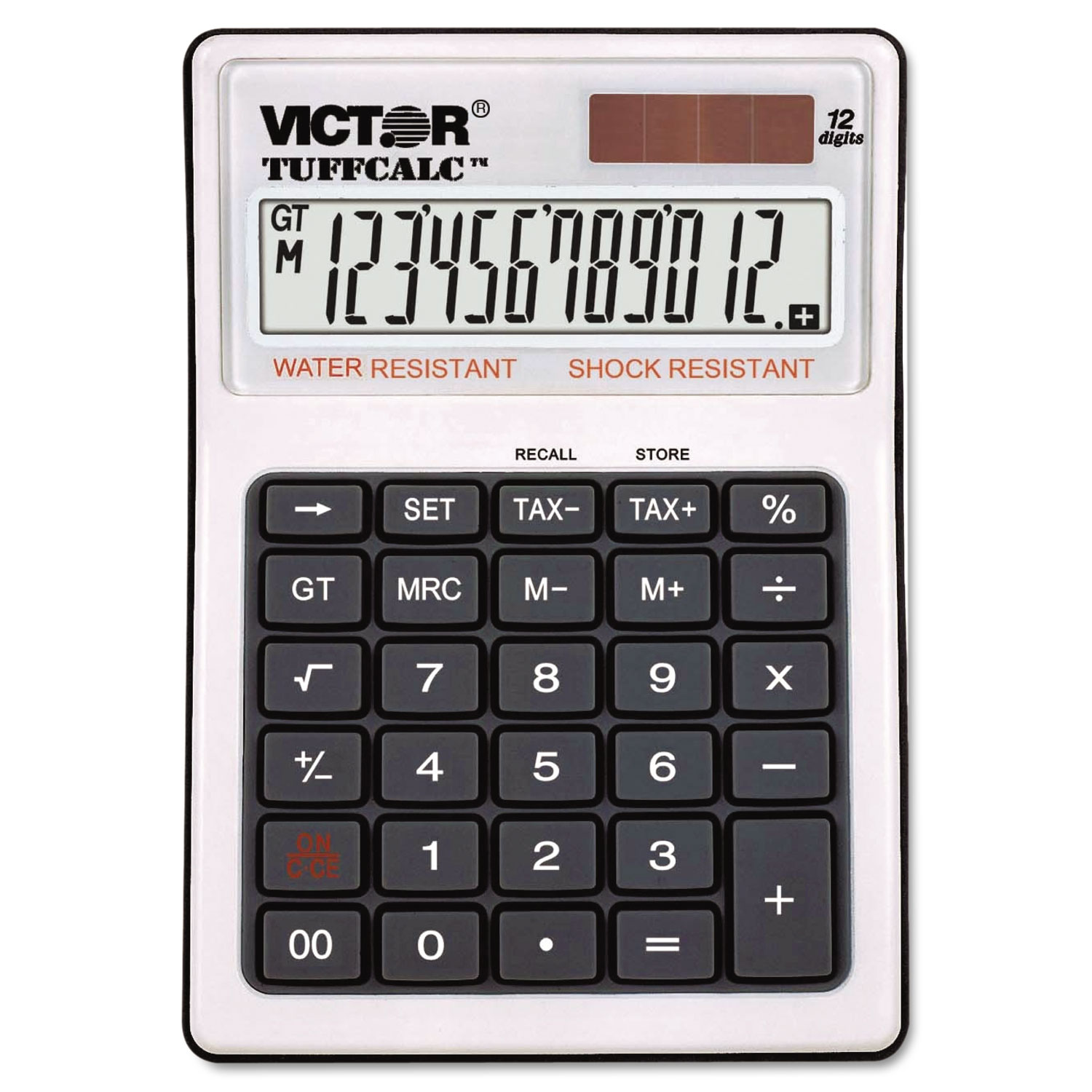  Victor 99901 TUFFCALC Desktop Calculator, 12-Digit LCD (VCT99901) 