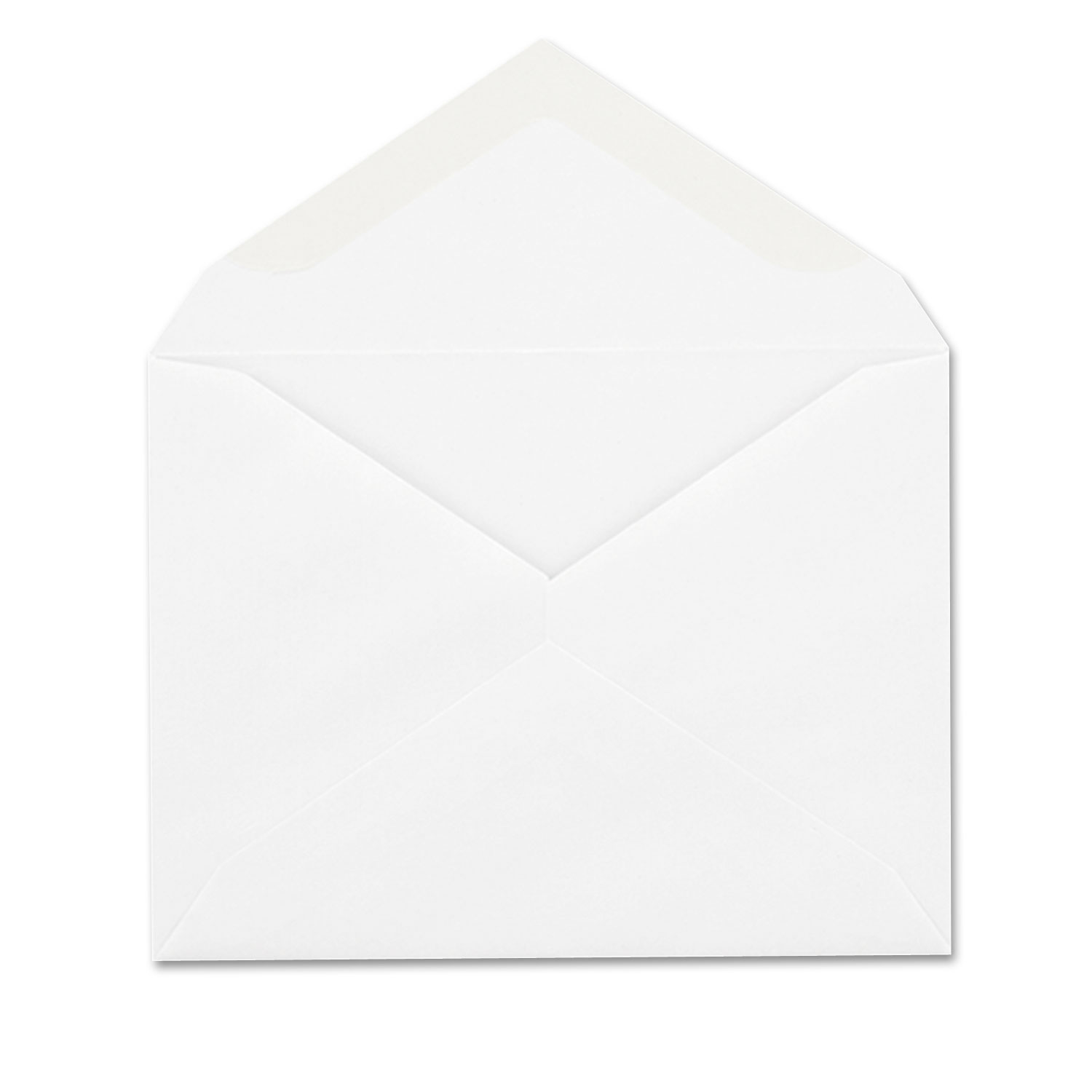 Columbian COLO198 Invitation & Greeting Card Envelope, 5 1/2 Bar, Pointed Baronial Flap, Gummed Closure, 4.38 x 5.75, White, 100/Box (QUACO198) 