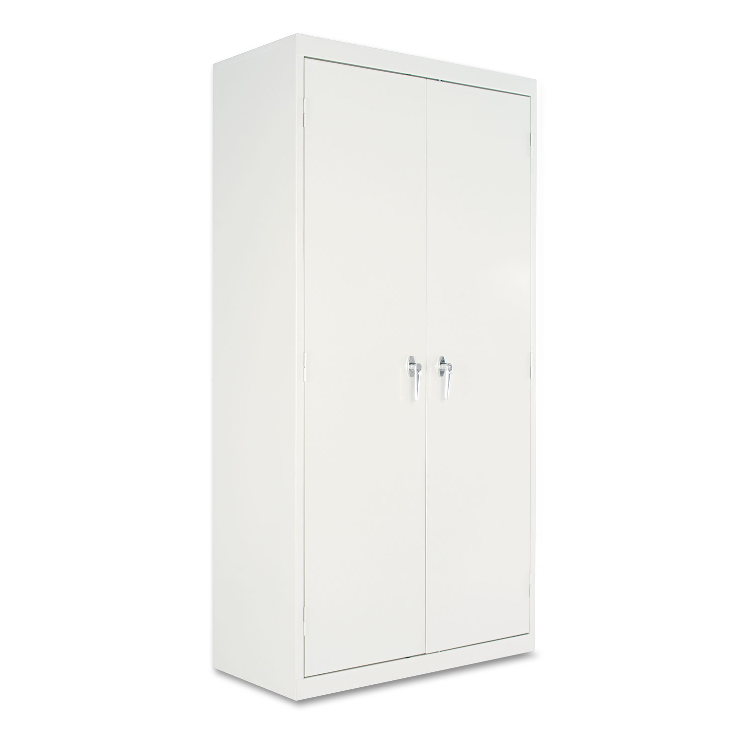 Assembled 72 High Storage Cabinet, w/Adjustable Shelves, 36w x 18d, Light Gray
