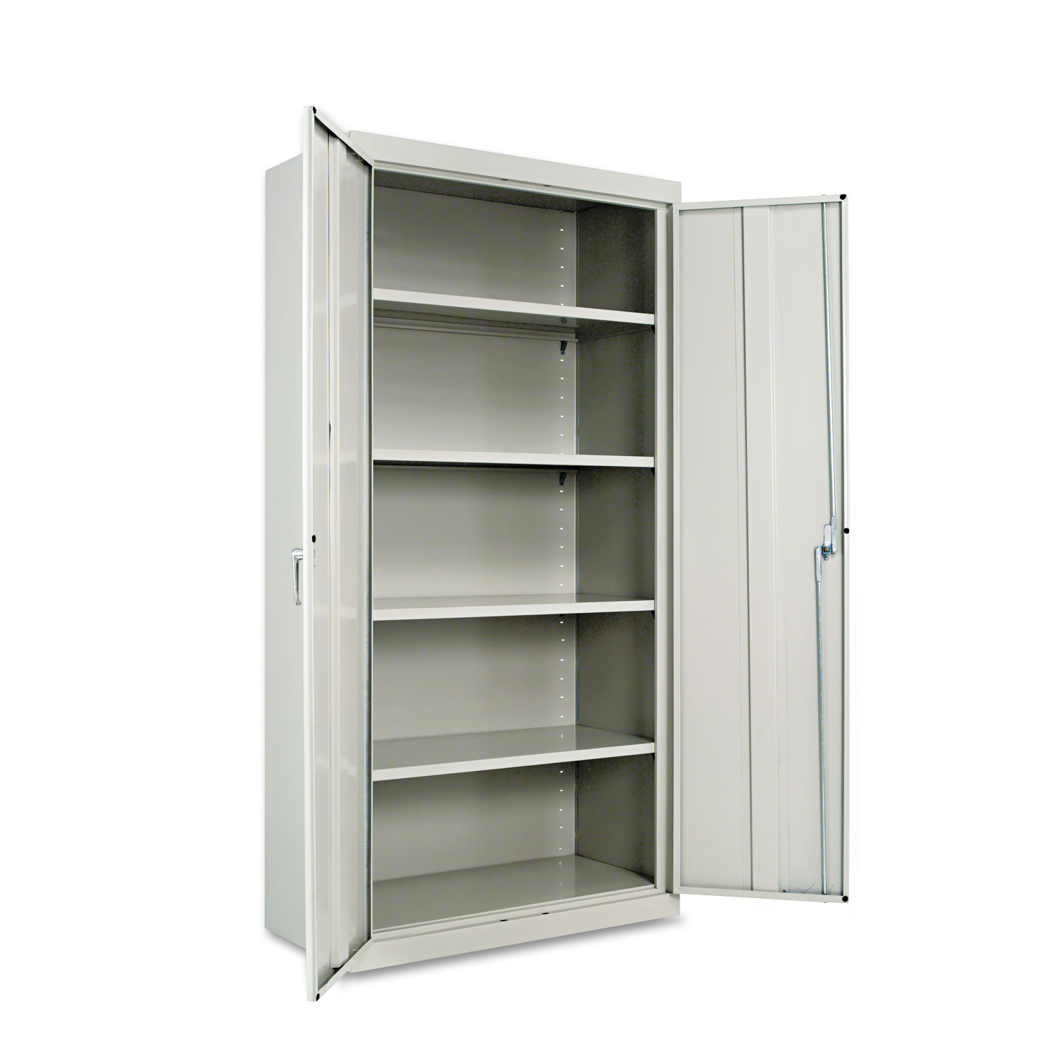  Alera ALECM7218LG Assembled 72 High Storage Cabinet, w/Adjustable Shelves, 36w x 18d, Light Gray (ALECM7218LG) 