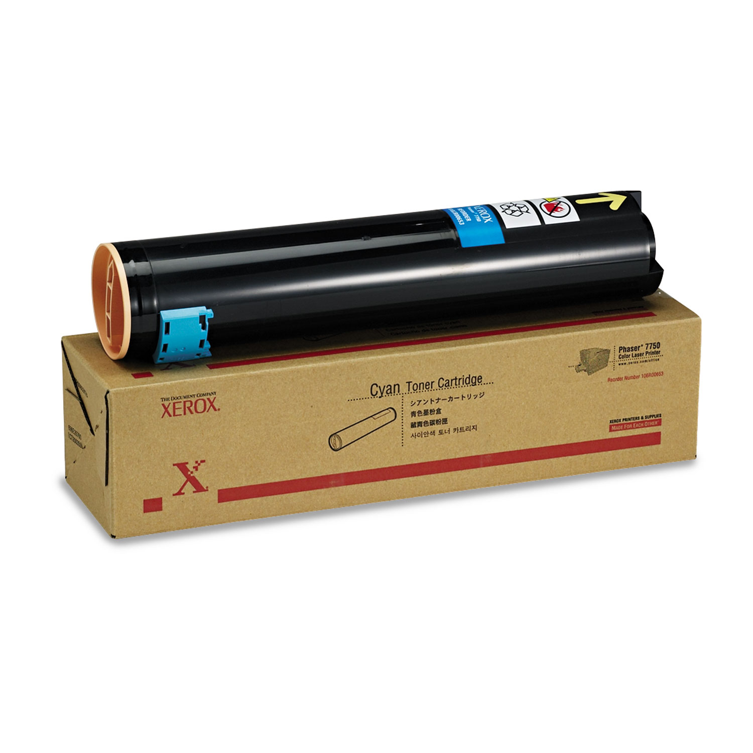 106R00653 Toner, 22000 Page-Yield, Cyan