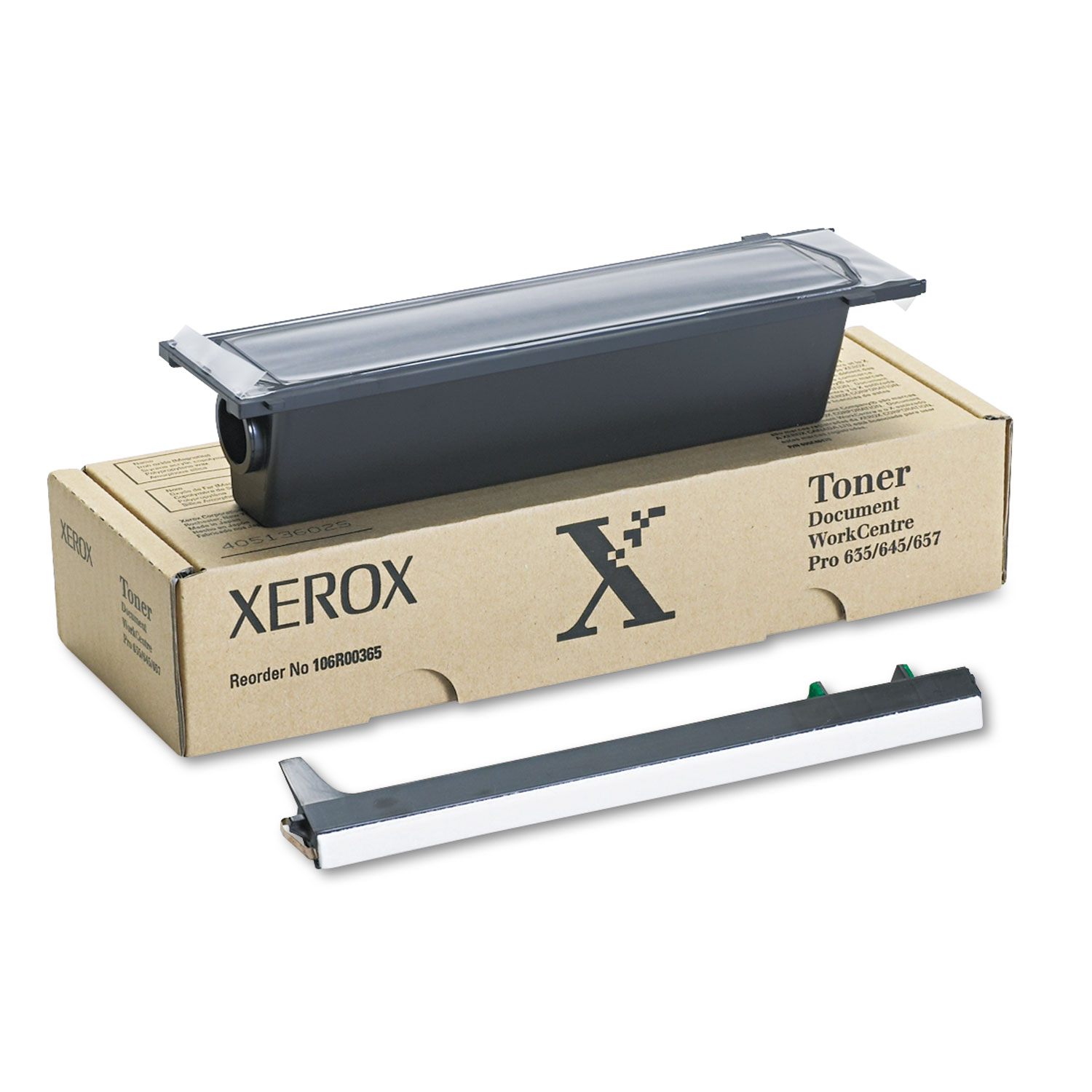 106R365 Toner, 3800 Page-Yield, Black