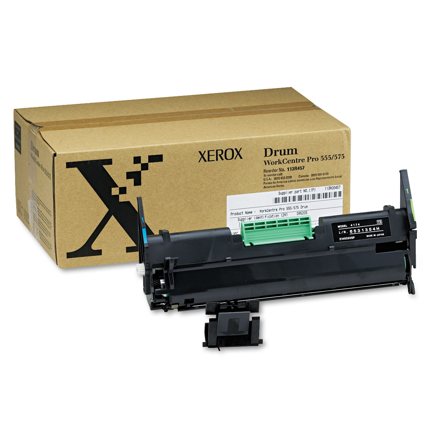 113R457 Drum Cartridge, Black