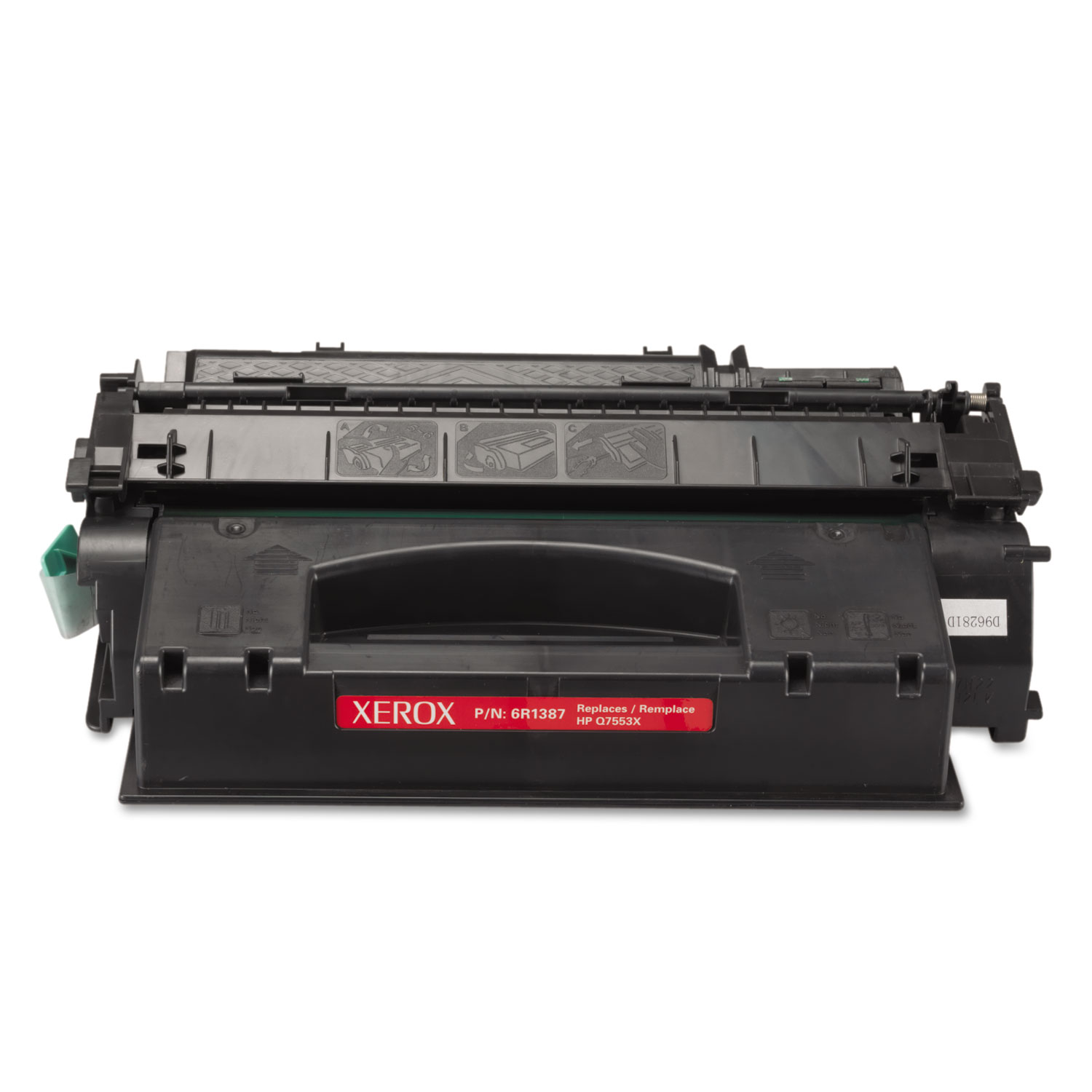 006R01387 Replacement High-Yield Toner for Q7553X (53X), Black