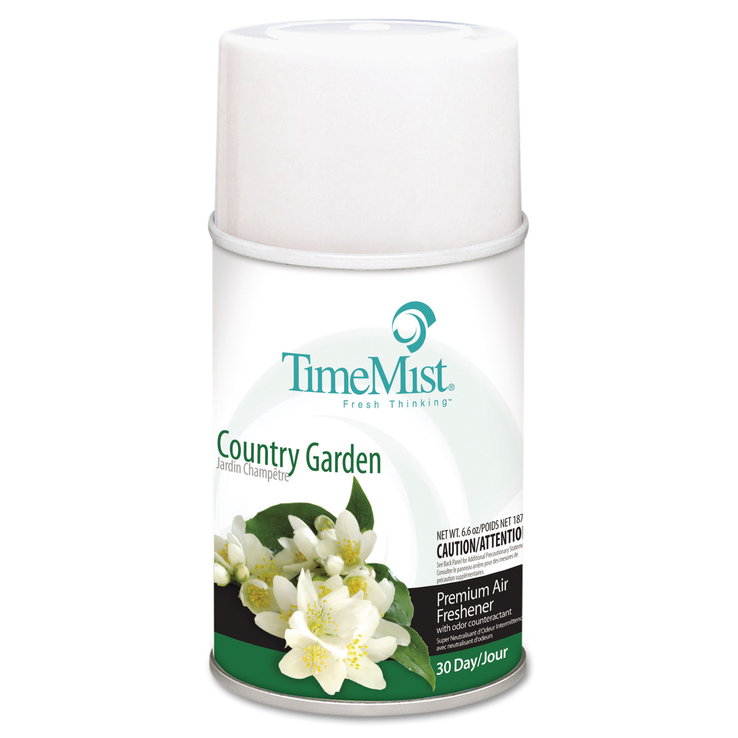  TimeMist 1042786 Premium Metered Air Freshener Refill, Country Garden, 6.6 oz Aerosol (TMS1042786EA) 
