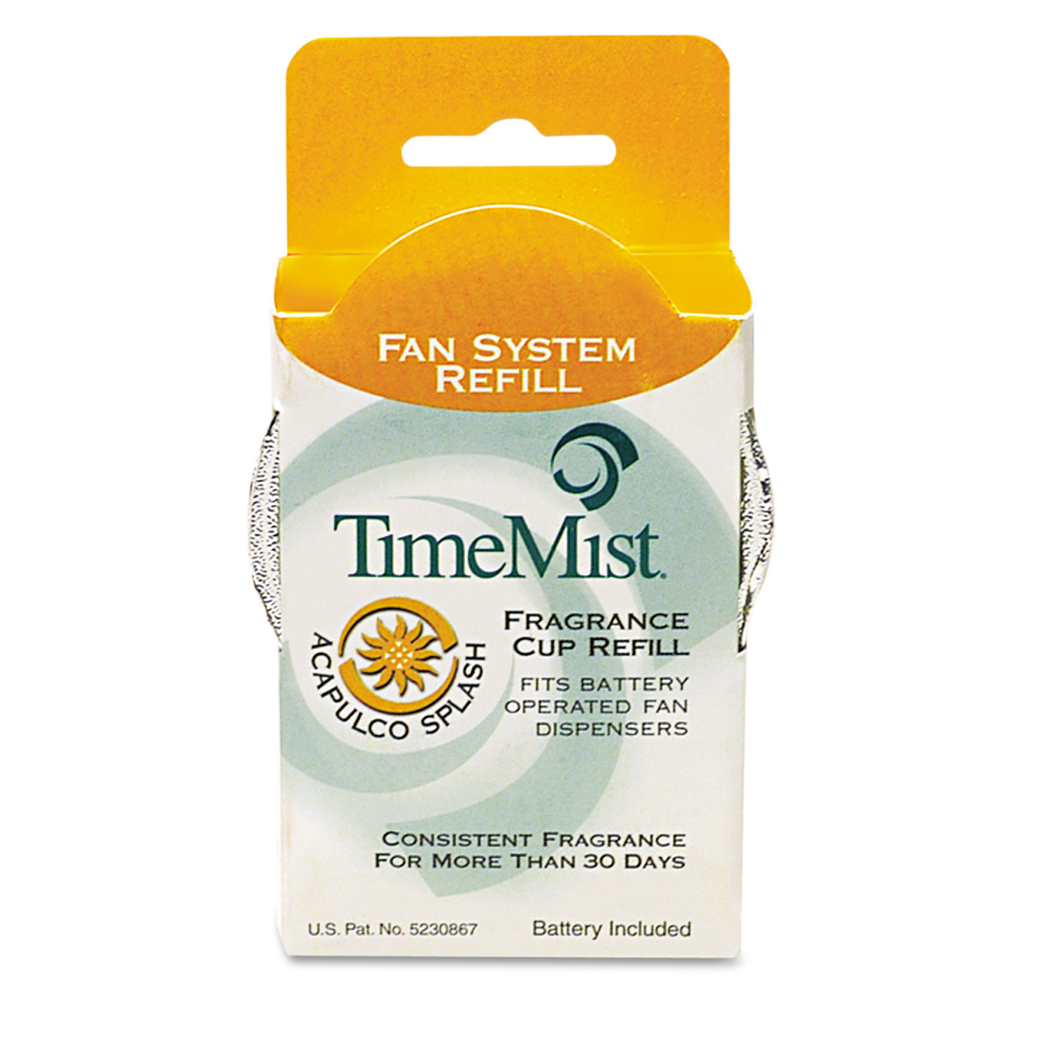  TimeMist 1044935 Fragrance Cup Refills, Acapulco Splash, 1 oz, 12/Carton (TMS1044935) 
