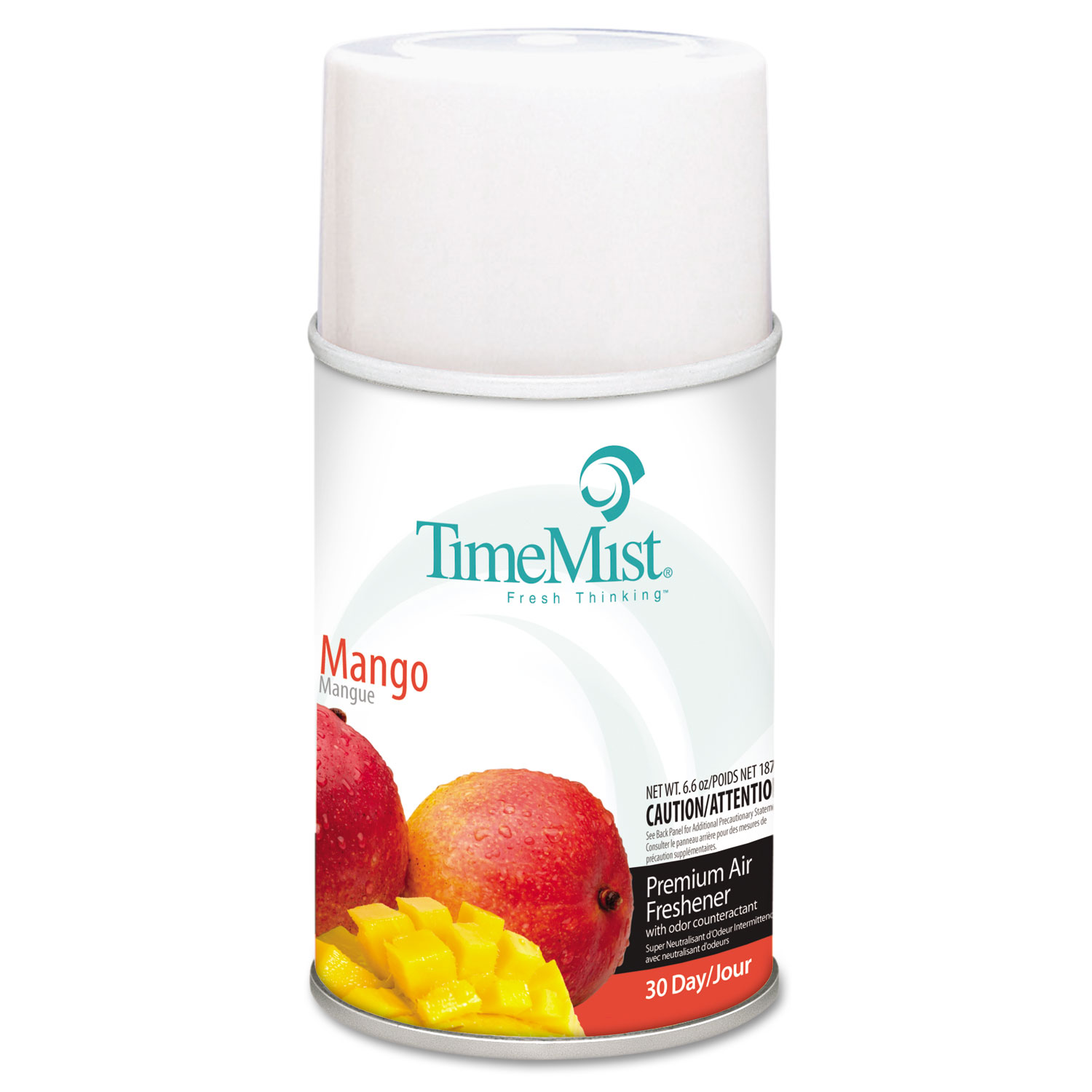  TimeMist 1042810 Premium Metered Air Freshener Refill, Mango, 6.6 oz Aerosol (TMS1042810EA) 