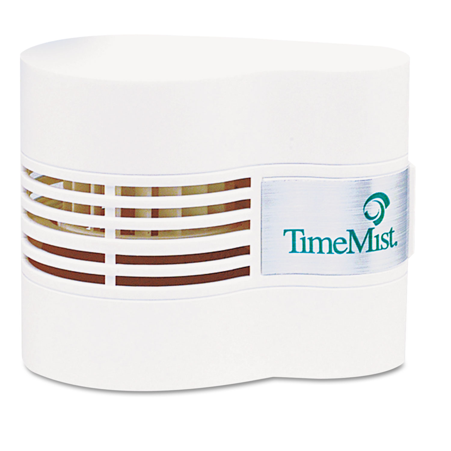  TimeMist 1044385 Continuous Fan Fragrance Dispenser, 4.5 x 3 x 3.75, White (TMS1044385) 