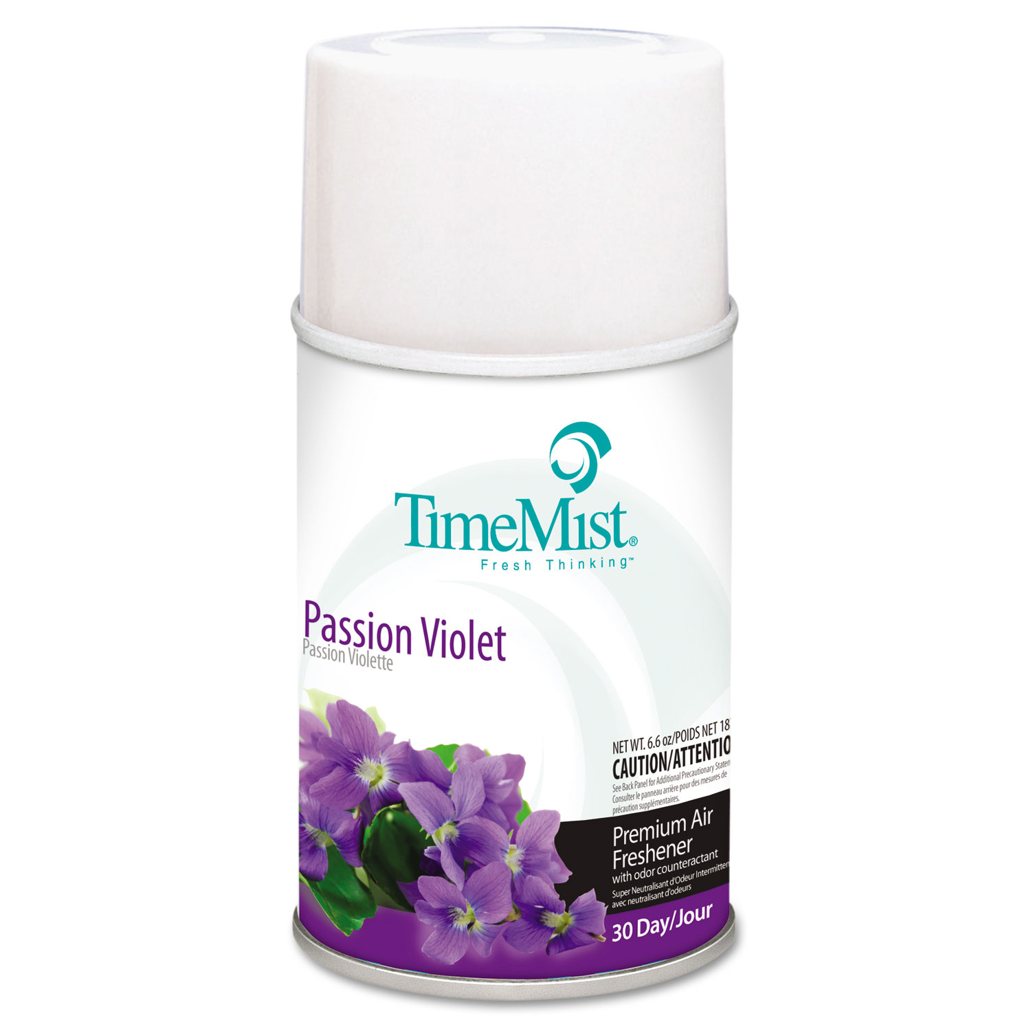  TimeMist 1042720 Premium Metered Air Freshener Refill, Passion Violet, 6.6 oz Aerosol, 12/Carton (TMS1042720) 