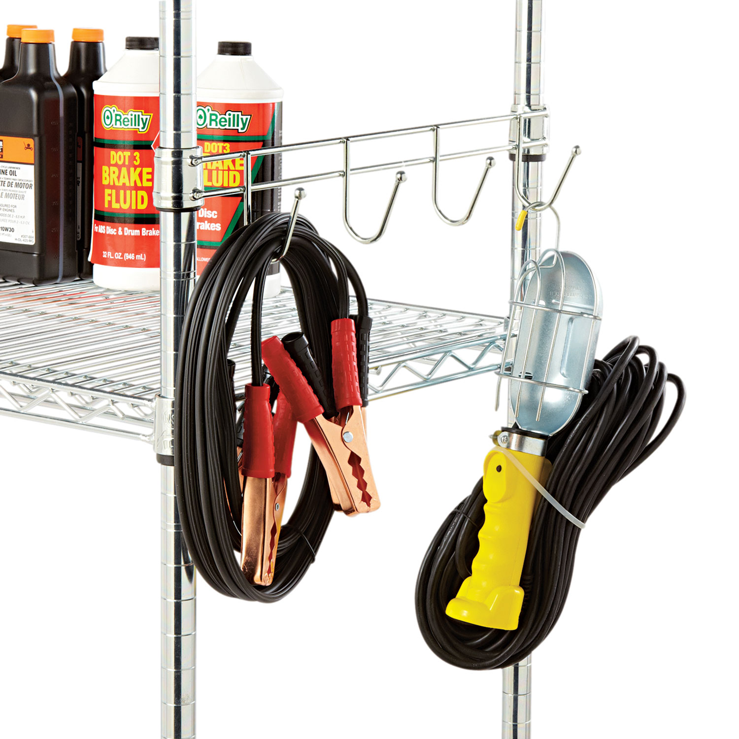 ALESW59HB424SR Alera® Hook Bars For Wire Shelving Zuma