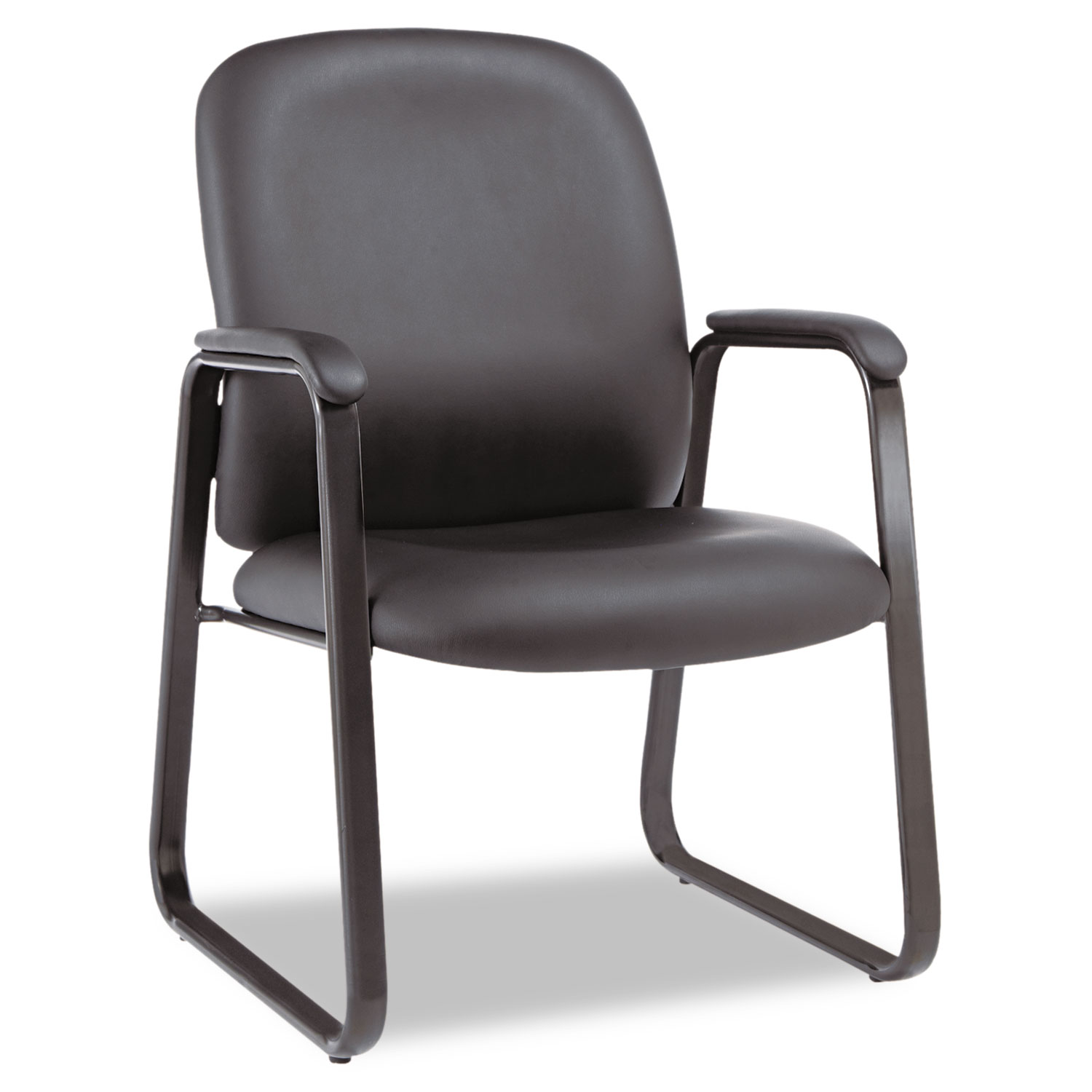  Alera ALEGE43LS10B Alera Genaro High-Back Guest Chair, 24.60 x 24.80 x 36.61, Black Seat/Black Back, Black Base (ALEGE43LS10B) 