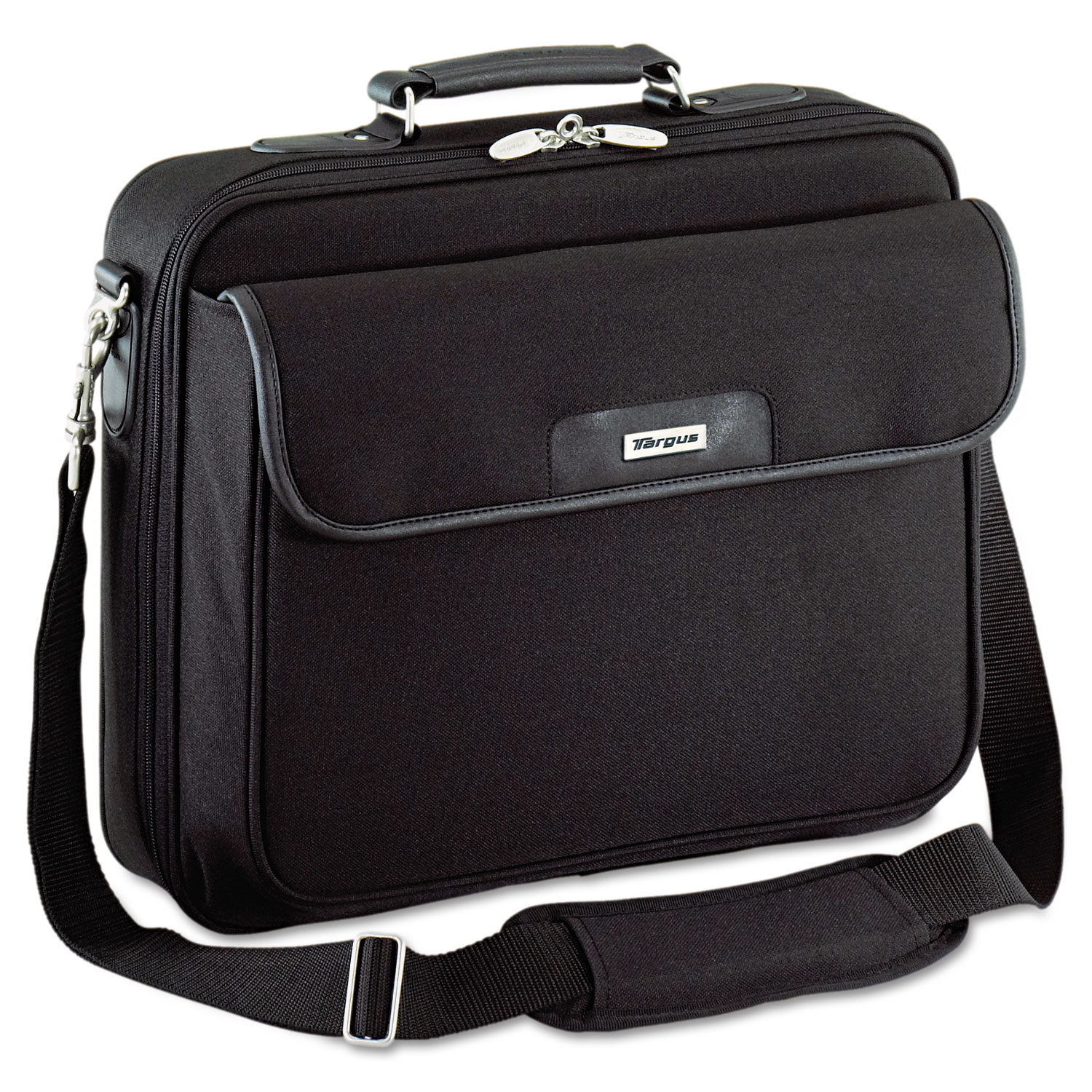 Targus® Notepac Laptop Case, Ballistic Nylon, 15 3/4 x 5 x 14 1/2, Black