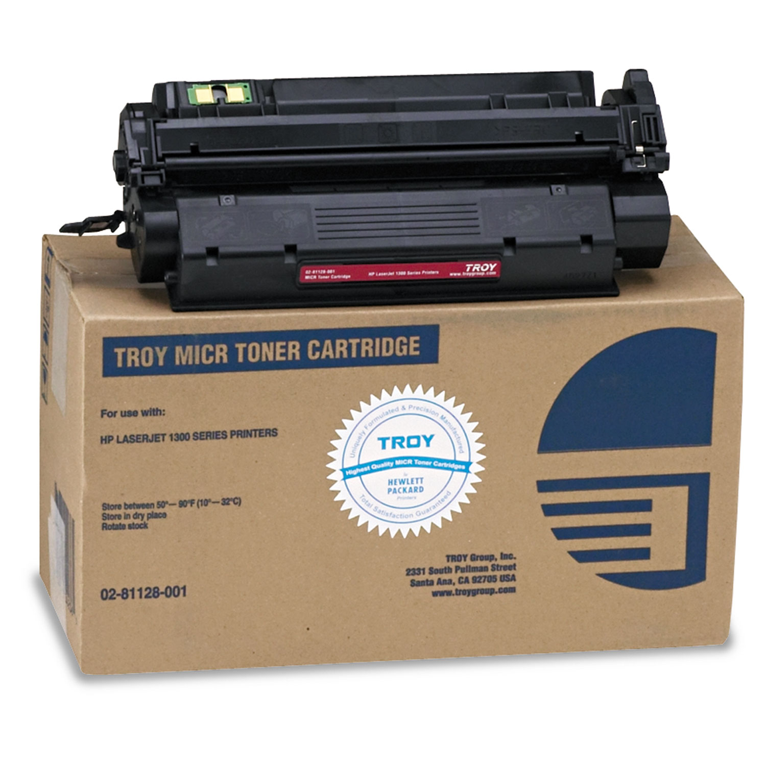 0281128001 13A (HP Q2613A) MICR Toner, 3000 Page-Yield, Black