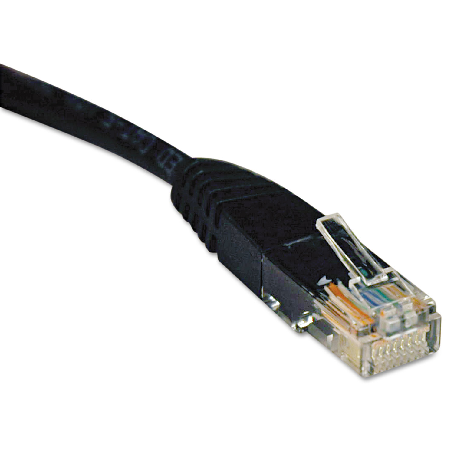 CAT5e Molded Patch Cable, 50 ft., Black