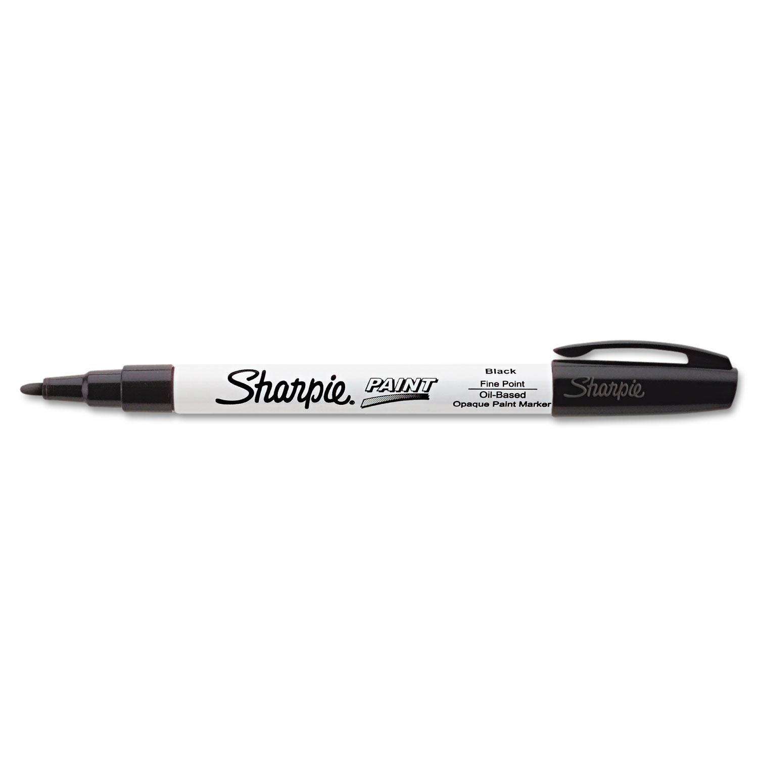  Sharpie 35534 Permanent Paint Marker, Fine Bullet Tip, Black (SAN35534) 