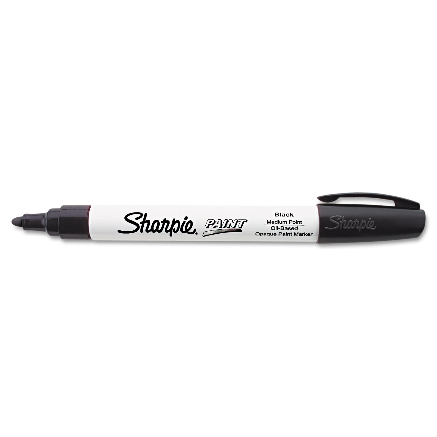  Sharpie 35549 Permanent Paint Marker, Medium Bullet Tip, Black (SAN35549) 
