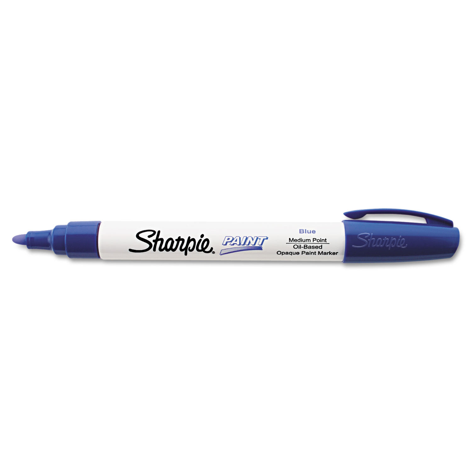  Sharpie 35551 Permanent Paint Marker, Medium Bullet Tip, Blue (SAN35551) 