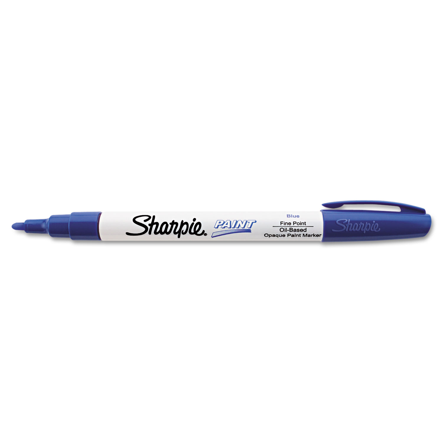  Sharpie 35536 Permanent Paint Marker, Fine Bullet Tip, Blue (SAN35536) 