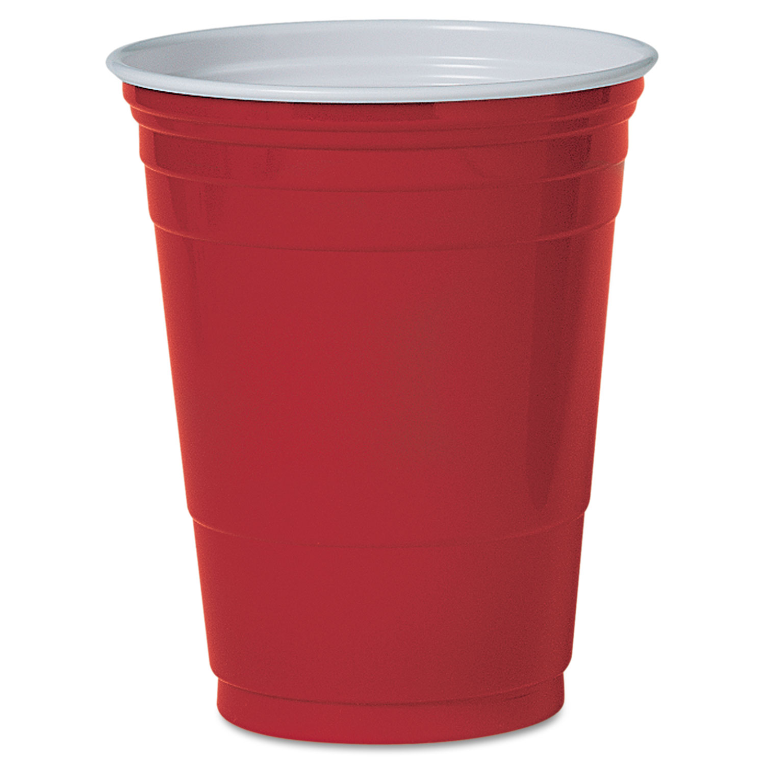  Dart P16R Solo Plastic Party Cold Cups, 16oz, Red, 50/Pack (DCCP16RPK) 