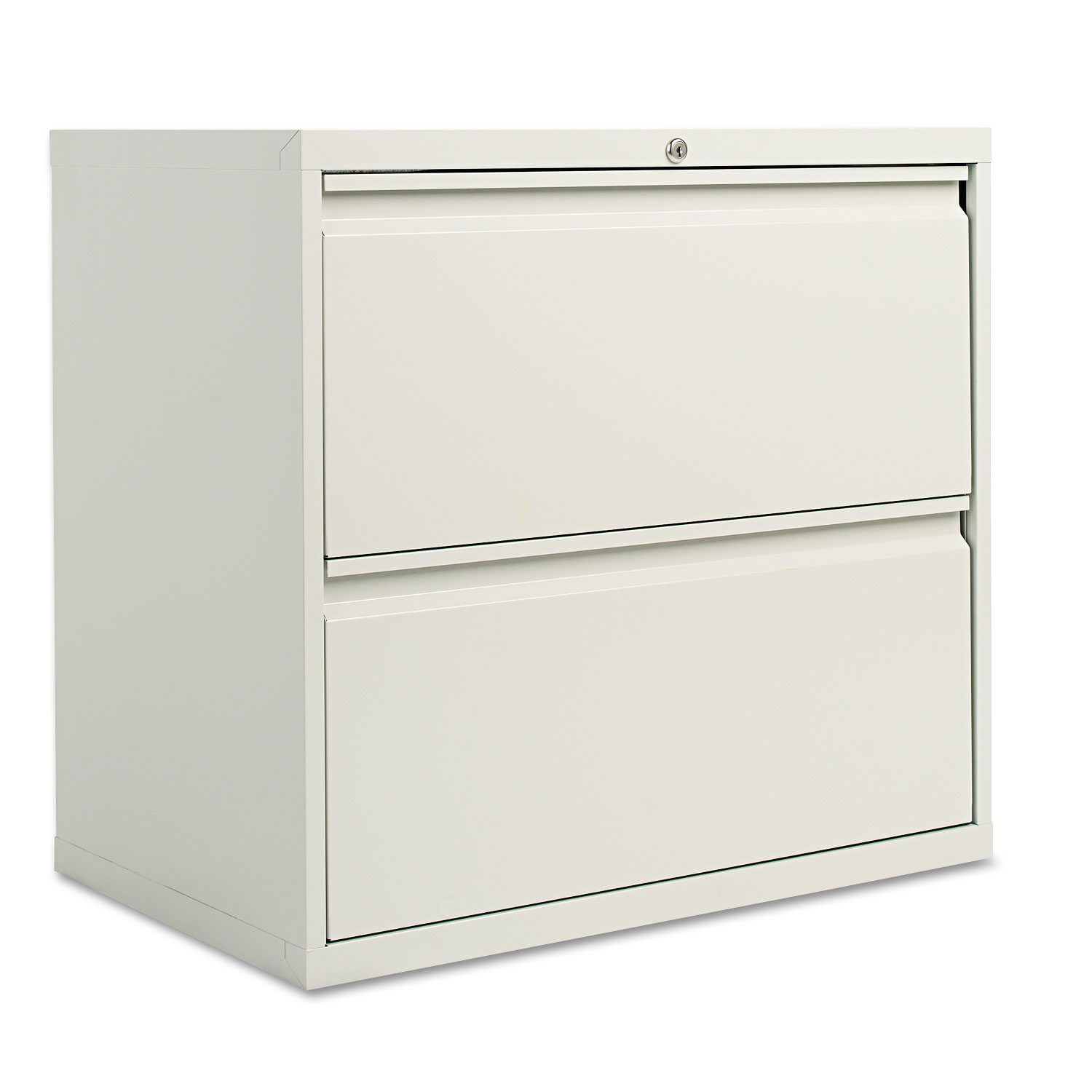  Alera ALELF3029LG Two-Drawer Lateral File Cabinet, 30w x 18d x 28h, Light Gray (ALELF3029LG) 
