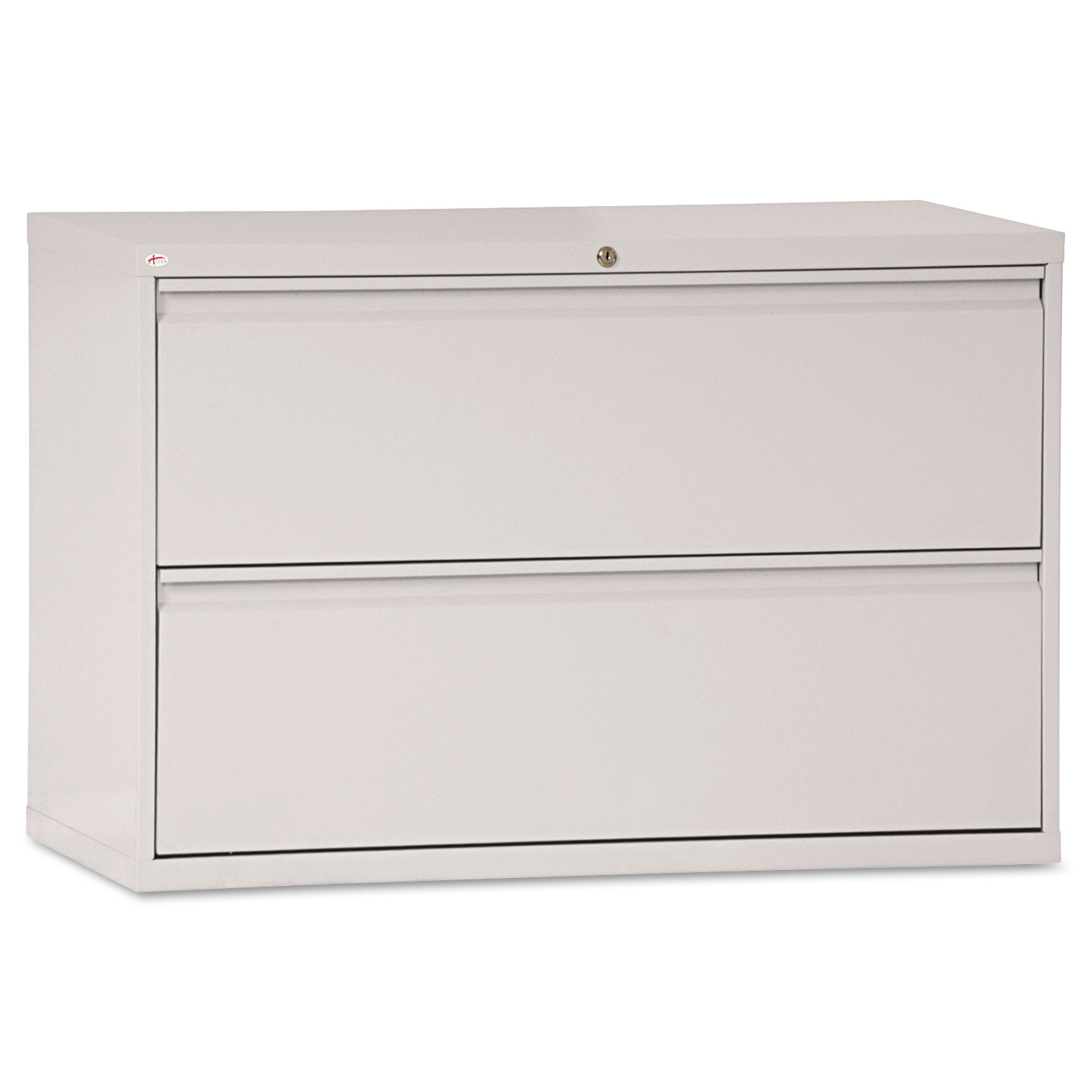  Alera ALELF4229LG Two-Drawer Lateral File Cabinet, 42w x 18d x 28h, Light Gray (ALELF4229LG) 