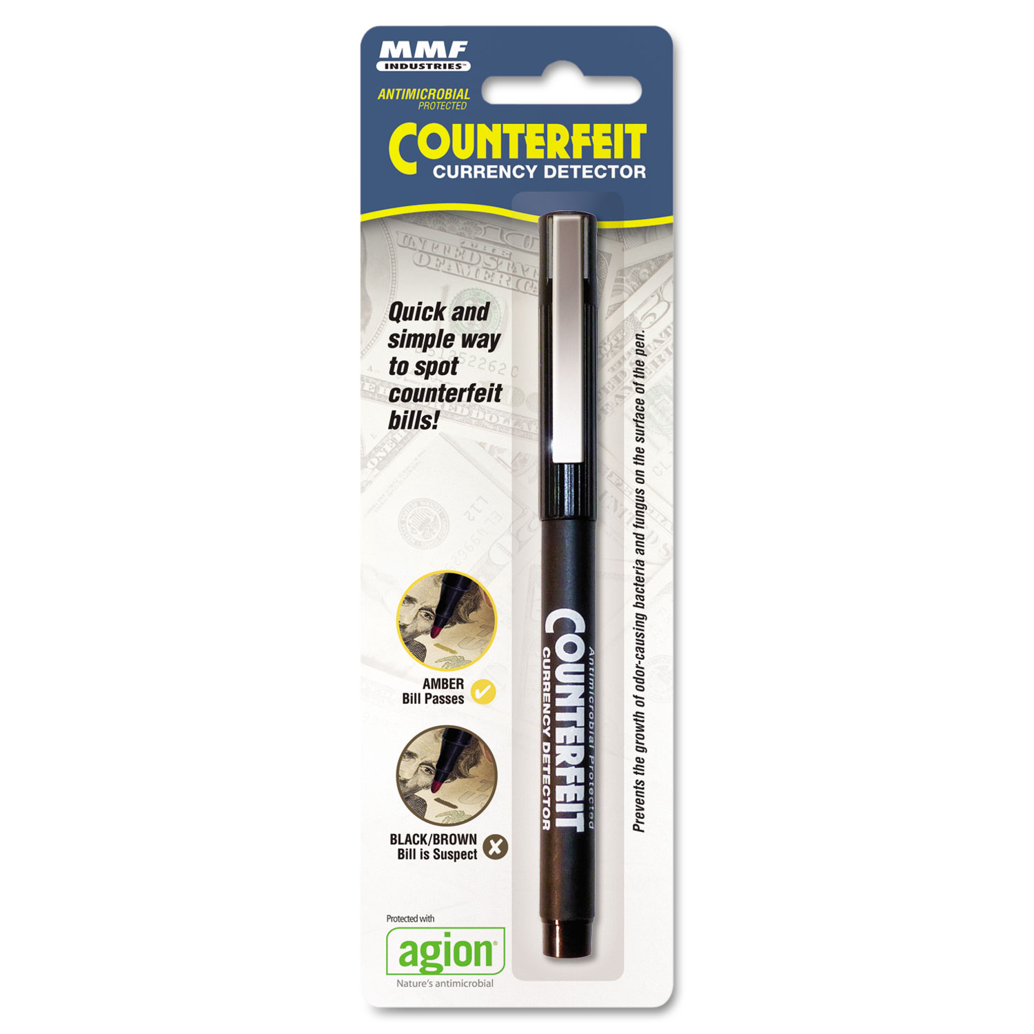  MMF Industries 200045110 Counterfeit Currency Detector Pen (MMF200045110) 