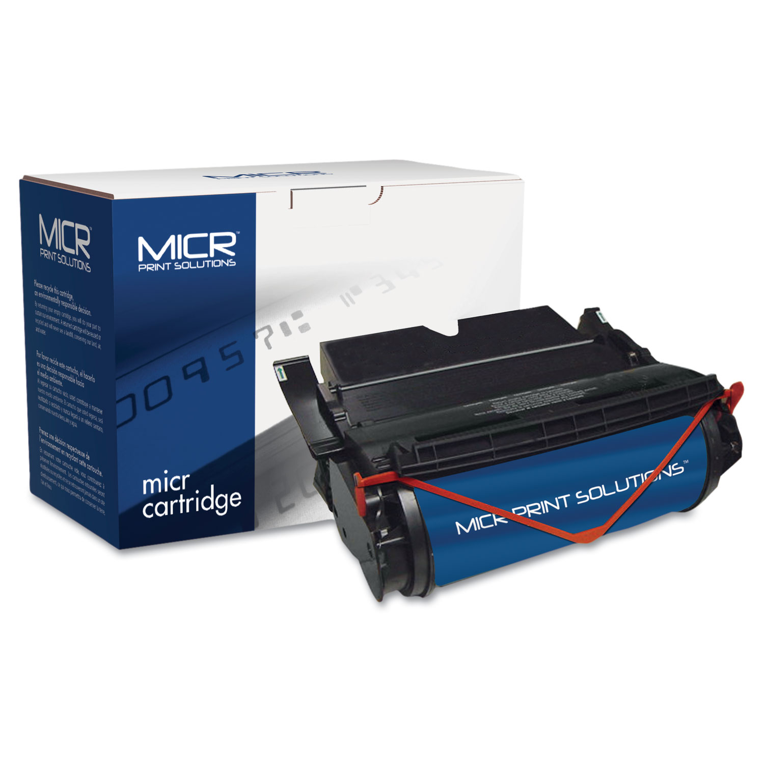 Compatible with 522LM Extra High-Yield MICR Toner, 30,000 Page-Yield, Black