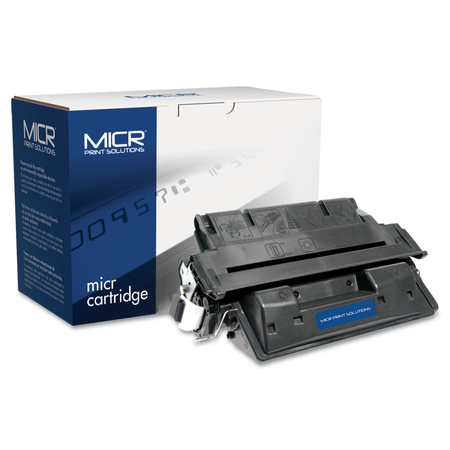 Compatible with C8061XM High-Yield MICR Toner, 10,000 Page-Yield, Black