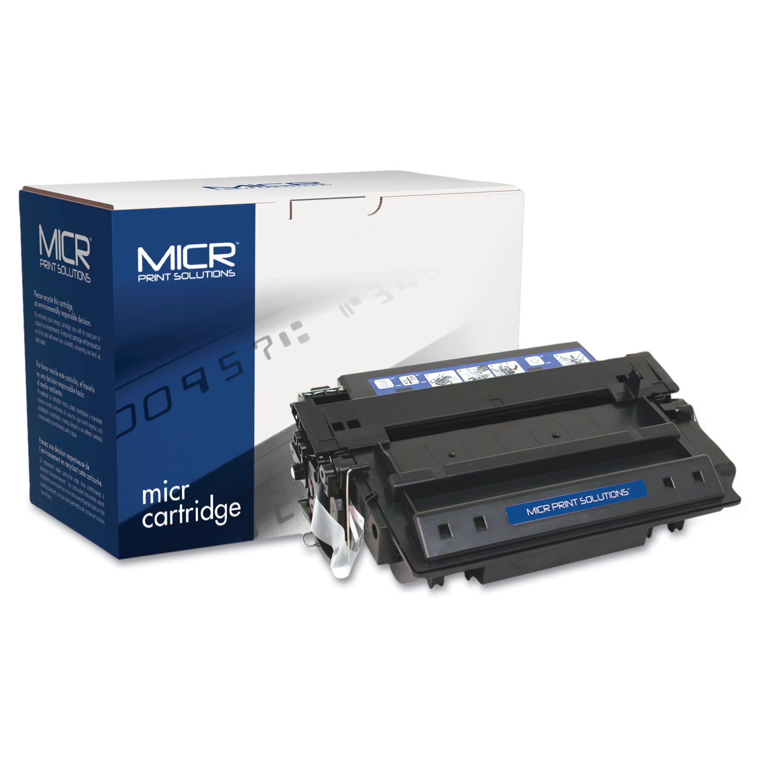 Compatible with Q7551XM High-Yield MICR Toner, 13,000 Page-Yield, Black