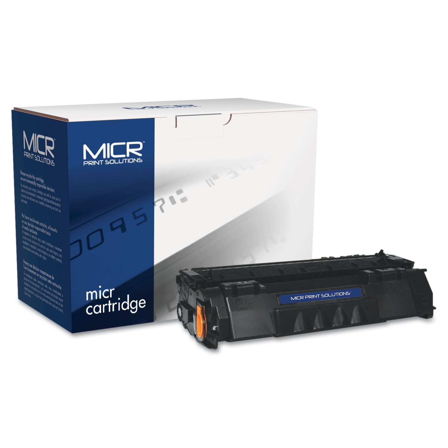  MICR Print Solutions MCR49AM Compatible Q5949A(M) (49AM) MICR Toner, 2500 Page-Yield, Black (MCR49AM) 