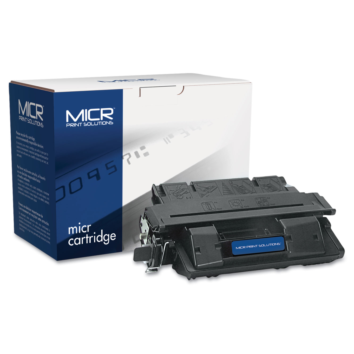 Compatible with C4127XM High-Yield MICR Toner, 10,000 Page-Yield, Black