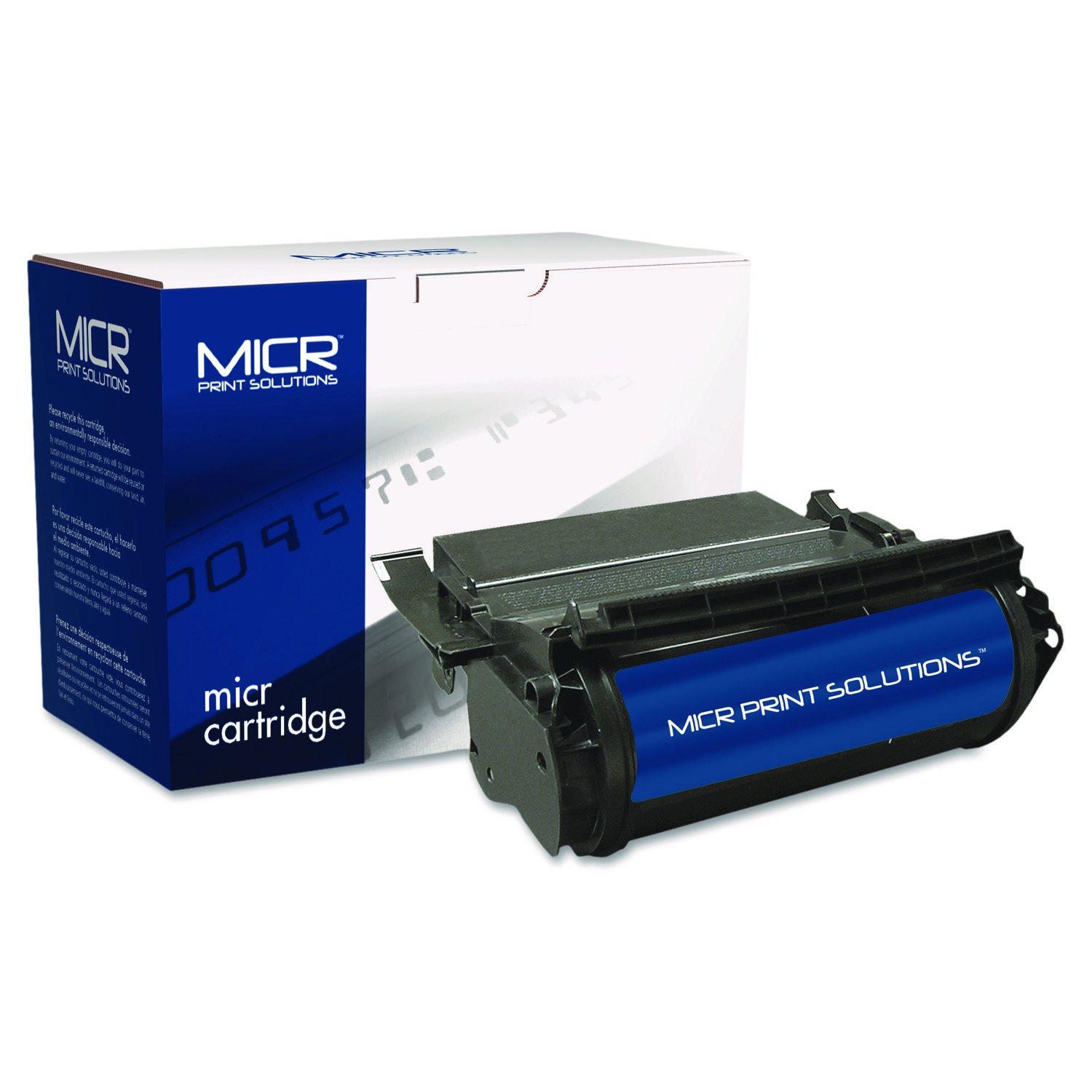 Compatible with T610 High-Yield MICR Toner, 16,000 Page-Yield, Black