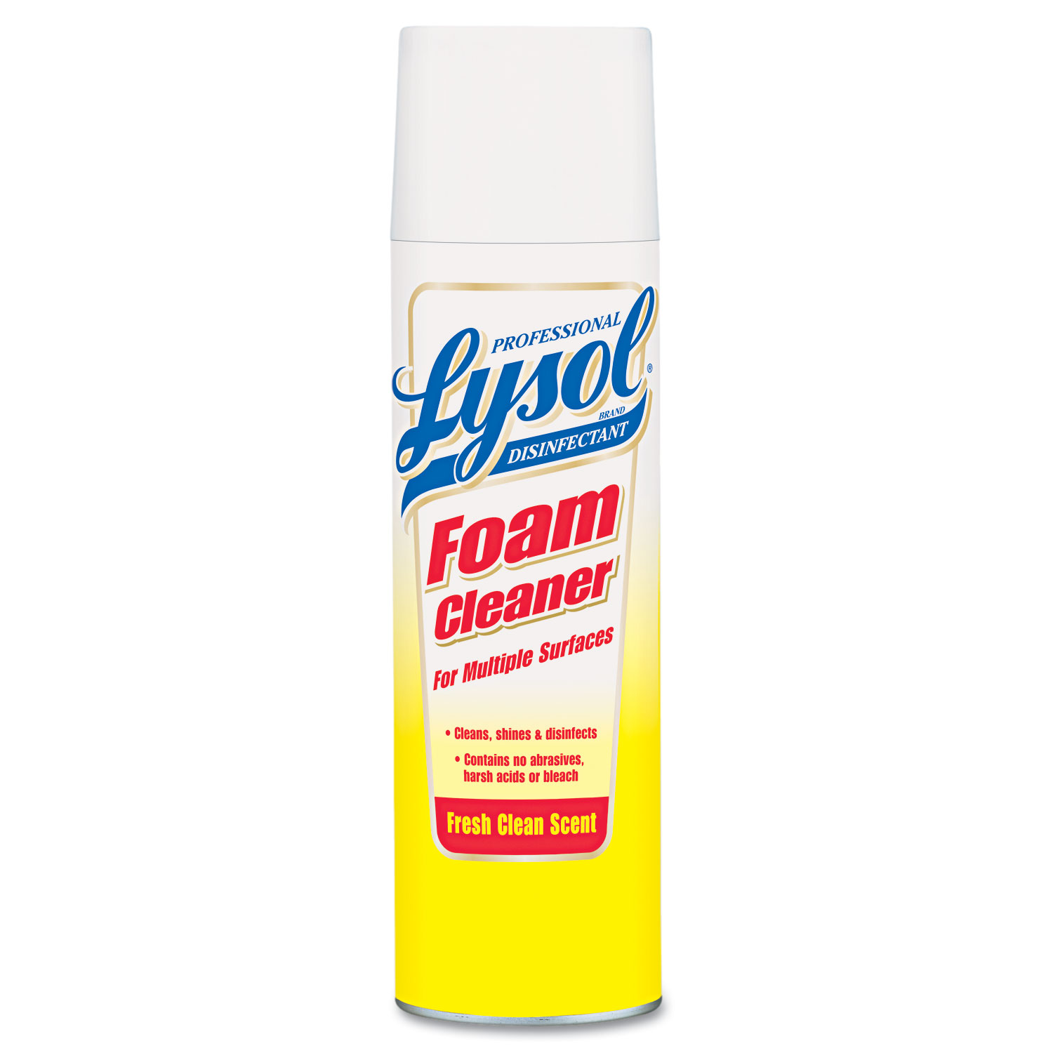  Professional LYSOL Brand 36241-02775 Disinfectant Foam Cleaner, 24oz Aerosol (RAC02775) 