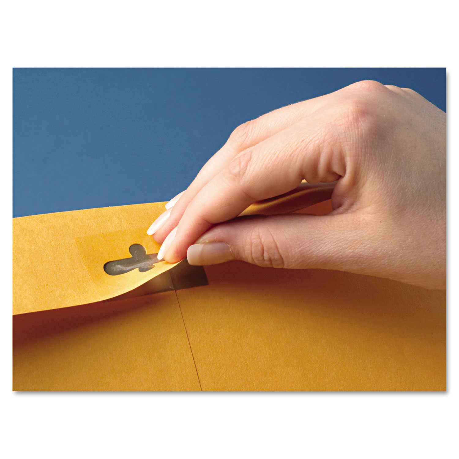Postage Saving ClearClasp Kraft Envelopes, 9 x 12, Brown Kraft, 100/Box