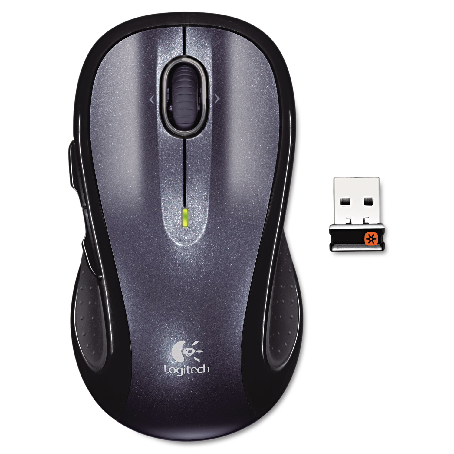 M510 Wireless Mouse, Three Buttons, Silver