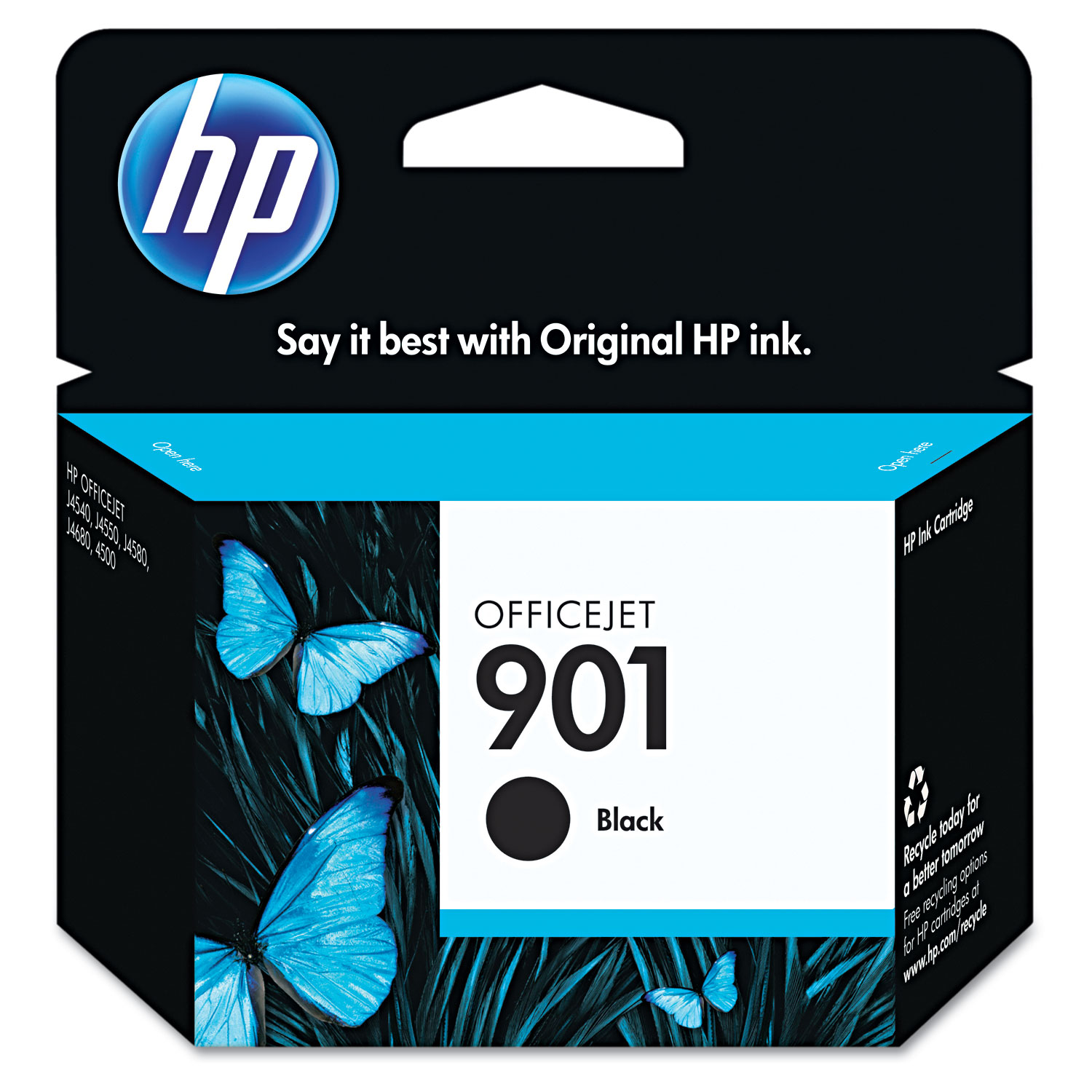  HP CC653AN HP 901, (CC653AN) Black Original Ink Cartridge (HEWCC653AN) 