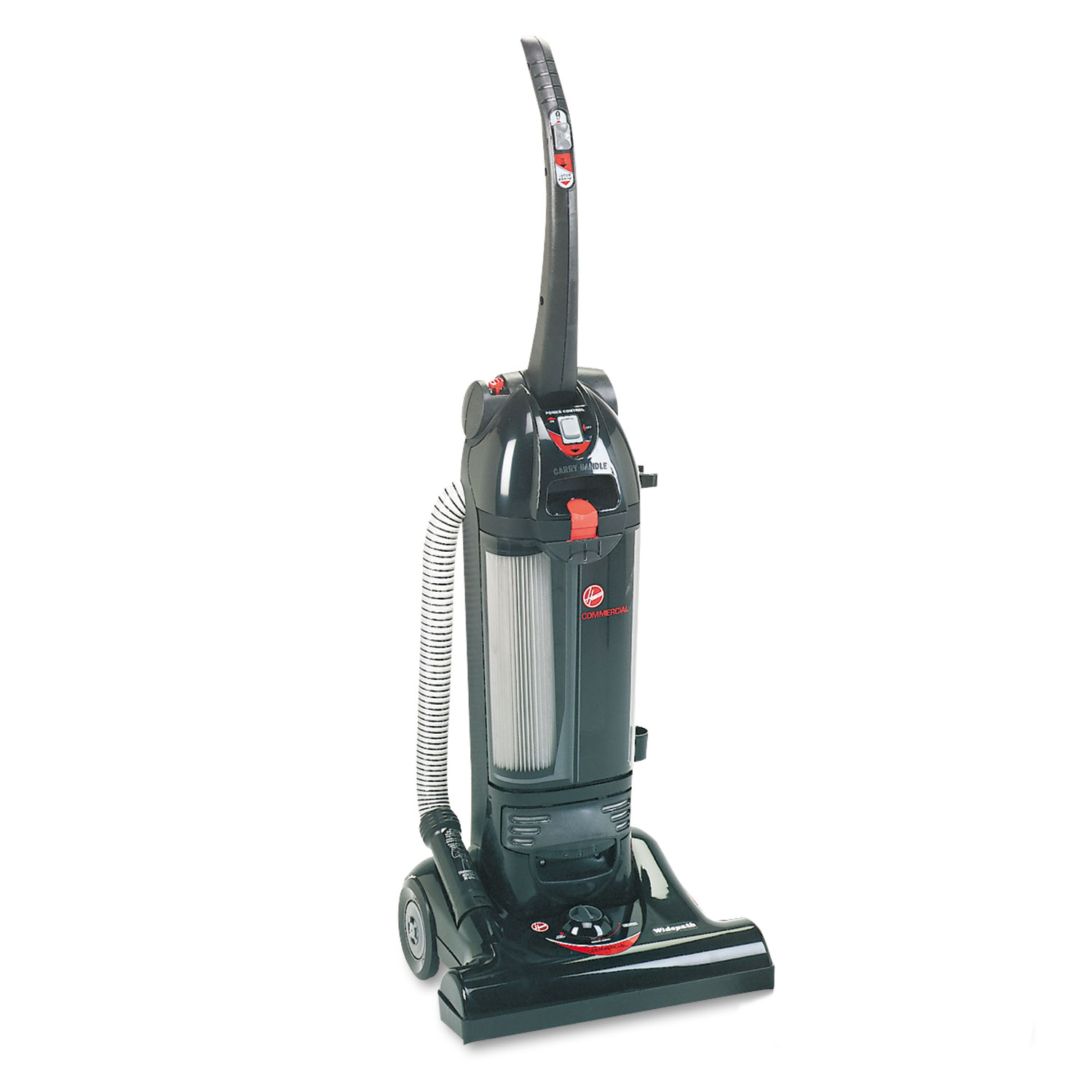  Hoover Commercial C1660900 Hush Bagless Upright Vacuum, 15 Cleaning Path (HVRC1660900) 