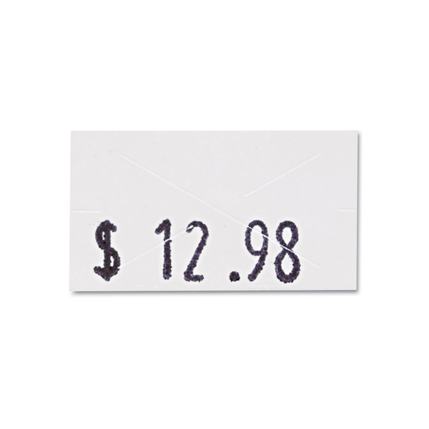  Garvey 090944 Pricemarker Labels, 0.44 x 0.81, White, 1,200/Roll, 3 Rolls/Box (COS090944) 