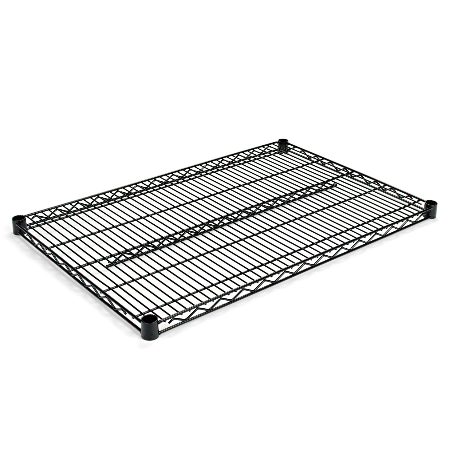  Alera ALESW583624BL Industrial Wire Shelving Extra Wire Shelves, 36w x 24d, Black, 2 Shelves/Carton (ALESW583624BL) 
