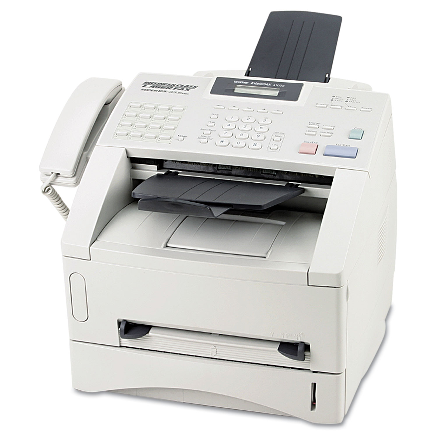 intelliFAX-4100e Business-Class Laser Fax Machine, Copy/Fax/Print