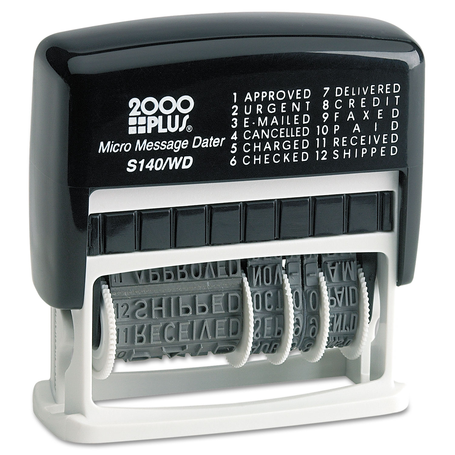  COSCO 2000PLUS 011090 Micro Message Dater, Self-Inking (COS011090) 