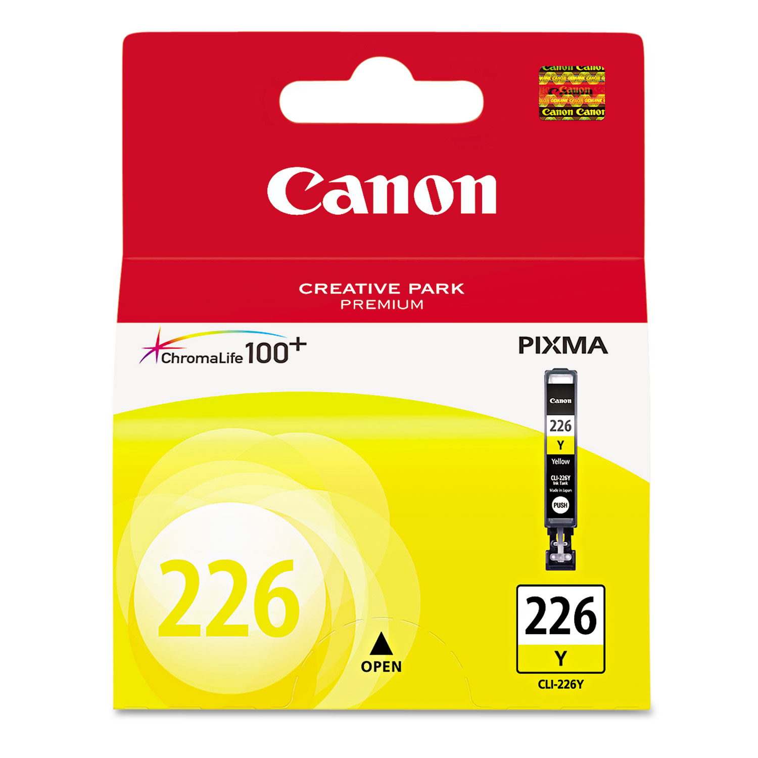  Canon 4549B001 4549B001AA (CLI-226) Ink, Yellow (CNM4549B001) 
