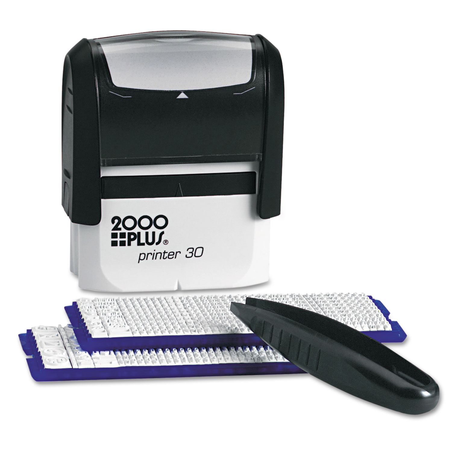  COSCO 2000PLUS 031557 Create-A-Stamp One-Color Address Kit, Custom Message, Black (COS030600) 