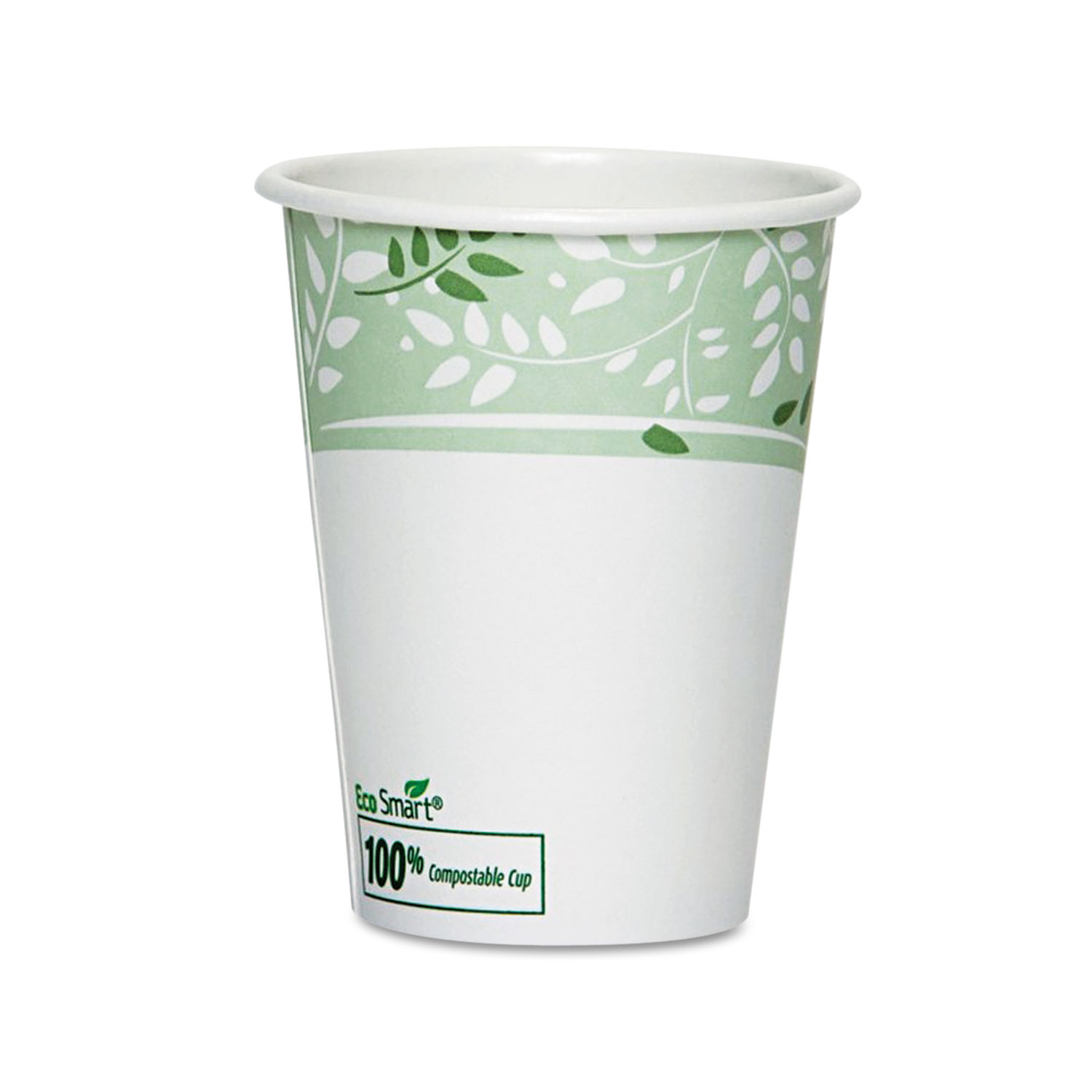  Dixie 2338PLA EcoSmart Hot Cups, Paper w/PLA Lining, Viridian, 8oz, 50/Pack (DXE2338PLAPK) 