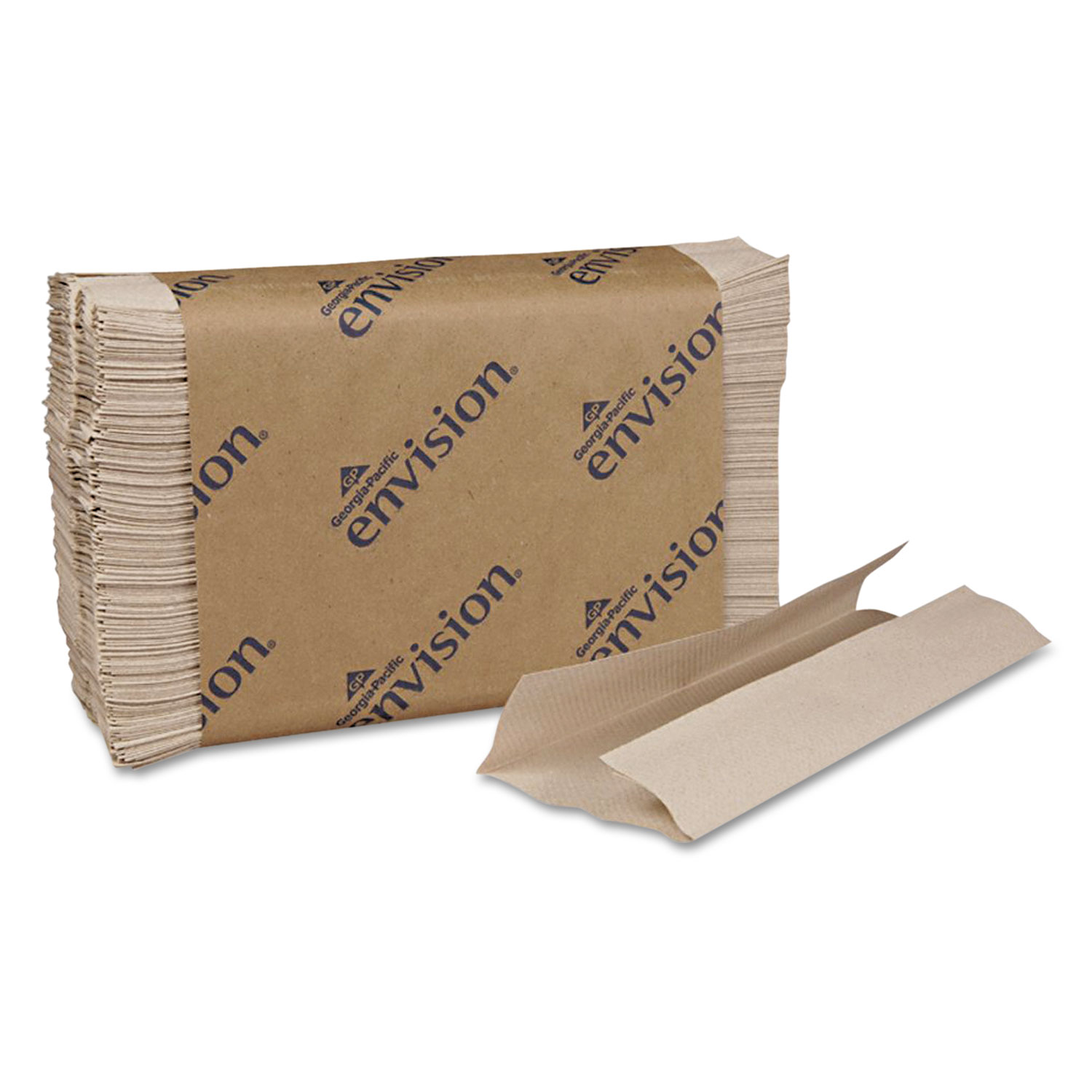 C-Fold Paper Towel, 10 1/4w x 13 1/4h, Brown, 240/Pack, 10 Packs/Carton